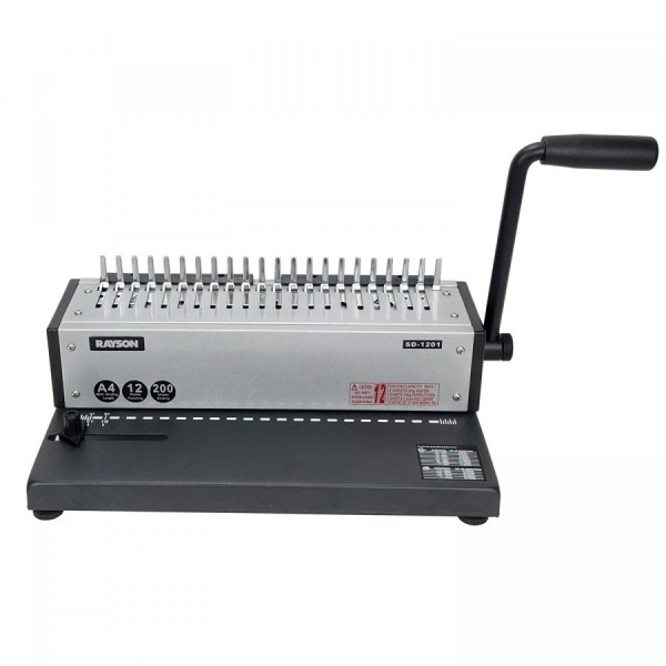 Aparate de indosariat QSmile SD-1201 A4/ 12 sheets/ Binding thickness: 200 sheets/ 6.1 kg Aparate de indosariat QSmile SD-1201 A4/ 12 sheets/ Binding thickness: 200 sheets/ 6.1 kg