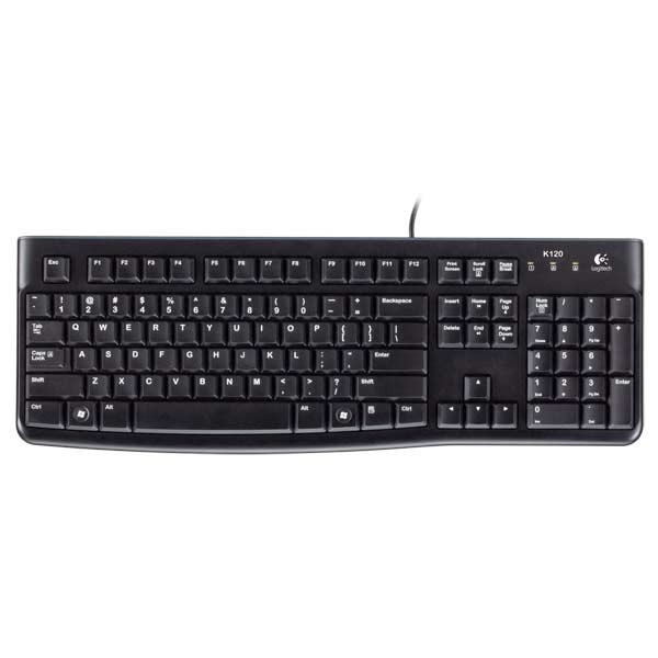 Logitech Keyboard K120 for Business, USB, OEM - RUS Logitech Keyboard K120 for Business, USB, OEM - RUS