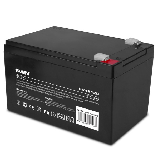 SVEN SV12120, Battery 12V 12AH SVEN SV12120, Battery 12V 12AH