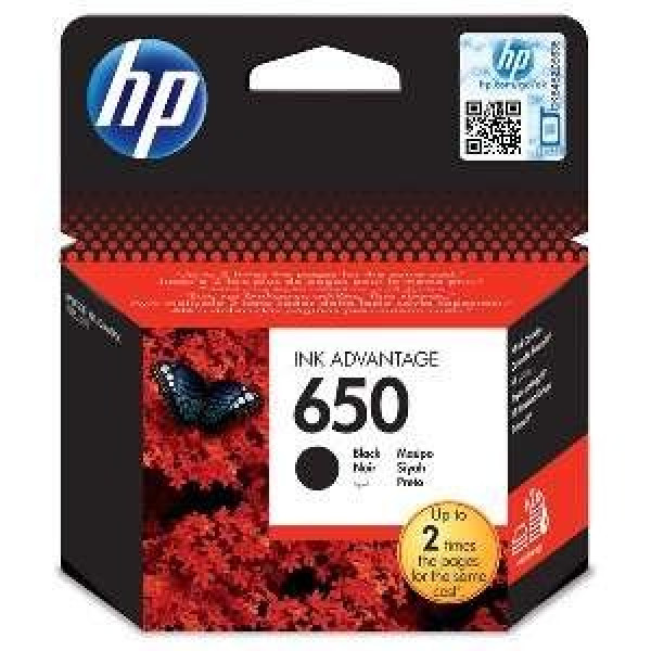 HP 650 (CZ101AE) Black Ink Cartridge for DeskJet 2515/3515 AiO, 360 pages HP 650 (CZ101AE) Black Ink Cartridge for DeskJet 2515/3515 AiO, 360 pages