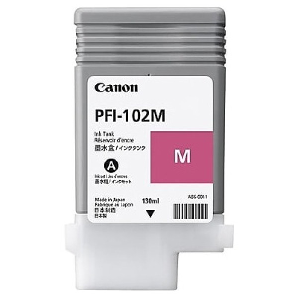 Ink Cartridge Canon PFI-104 M, magenta, 130ml for iPF650,655,750,755,760,765 Ink Cartridge Canon PFI-104 M, magenta, 130ml for iPF650,655,750,755,760,765