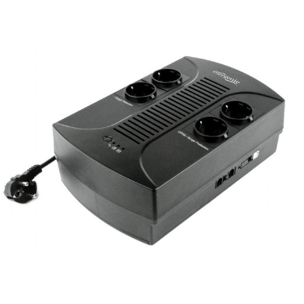 Gembird EnerGenie EG-UPS-002, 850VA / 510W, UPS with AVR, 4x Schuko outlets, LED status indication, USB port Gembird EnerGenie EG-UPS-002, 850VA / 510W, UPS with AVR, 4x Schuko outlets, LED status indication, USB port