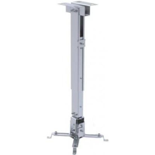 Sunne PRO02s Ceiling Projector Bracket, Ceiling to Projector 430-650mm, Tilt -15°~+15°,max 20 kg, Silver Sunne PRO02s Ceiling Projector Bracket, Ceiling to Projector 430-650mm, Tilt -15°~+15°,max 20 kg, Silver