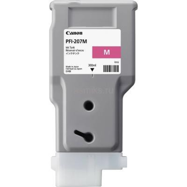 Ink Cartridge Canon PFI-207 M, magenta, 300ml for iPF680,685,780,785 Ink Cartridge Canon PFI-207 M, magenta, 300ml for iPF680,685,780,785