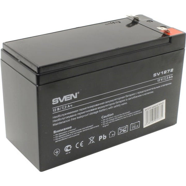 SVEN SV1272, Battery 12V 7.2AH SVEN SV1272, Battery 12V 7.2AH