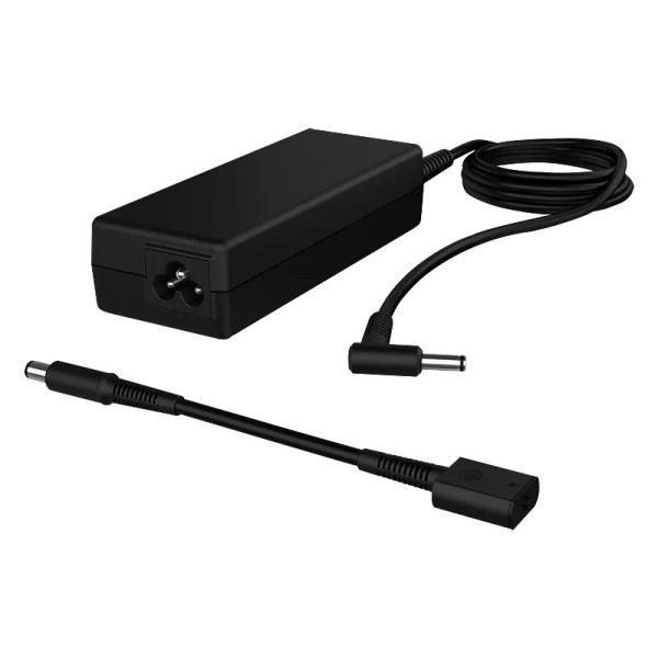 HP AC Adapter - 90W Smart AC Adapter, right-angled (90°) 4.5mm connector allows for connecting in limited spaces and reduces cord bending providing better cable HP AC Adapter - 90W Smart AC Adapter, right-angled (90°) 4.5mm connector allows for connecting in limited spaces and reduces cord bending providing better cable