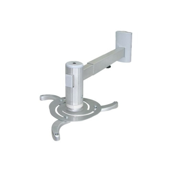 Sunne PRO05 Wall Projector Bracket, Wall to Projector 480-660mm, Tilt -15°~+15°, Swivel 360°, max 10kg, universal mounting pattern, Silver Sunne PRO05 Wall Projector Bracket, Wall to Projector 480-660mm, Tilt -15°~+15°, Swivel 360°, max 10kg, universal mounting pattern, Silver