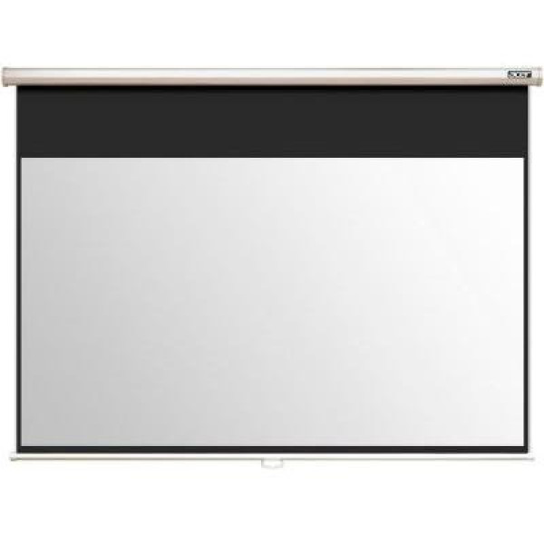 Acer M90-W01MG 90” (16:9) 196 x 110 cm, Auto-Lock Manual Projection Screen, Wall & Ceiling Matt White Acer M90-W01MG 90” (16:9) 196 x 110 cm, Auto-Lock Manual Projection Screen, Wall & Ceiling Matt White