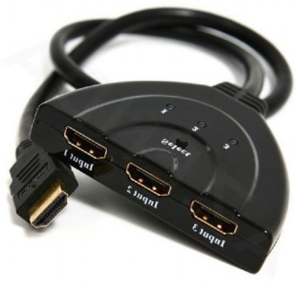 Сплиттер Gembird DSW-HDMI-35, HDMI 3 ports Сплиттер Gembird DSW-HDMI-35, HDMI 3 ports