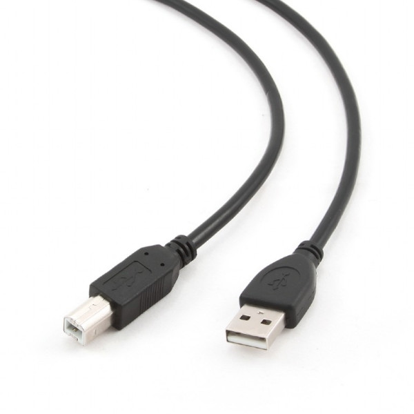 Cable USB2.0 - 3m - Cablexpert - CCP-USB2-AMBM-10, 3m, Professional series, USB 2.0 A-plug B-plug, Black Cable USB2.0 - 3m - Cablexpert - CCP-USB2-AMBM-10, 3m, Professional series, USB 2.0 A-plug B-plug, Black