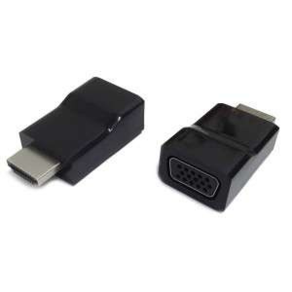 Adapter HDMI-VGA - Gembird AB-HDMI-VGA-001, HDMI to VGA adapter, Converts digital HDMI input (19 pin male, v.1.4) into analog VGA output (DB15 female), Blister Adapter HDMI-VGA - Gembird AB-HDMI-VGA-001, HDMI to VGA adapter, Converts digital HDMI input (19 pin male, v.1.4) into analog VGA output (DB15 female), Blister