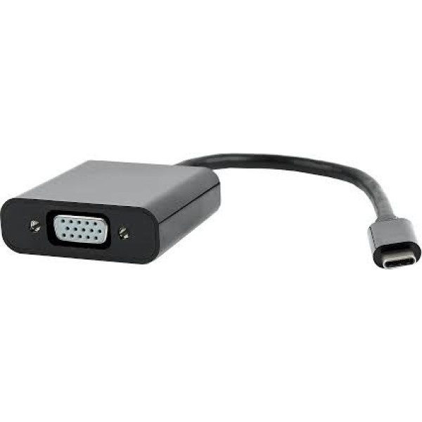 Adaptor Gembird AB-CM-VGAF-01, USB-C to VGA Adaptor Gembird AB-CM-VGAF-01, USB-C to VGA