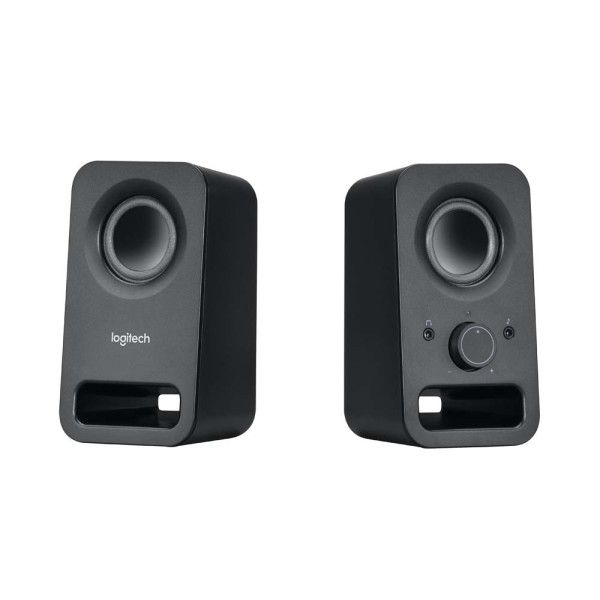 Logitech Z150 Speakers 2.0 ( RMS 3W, 2x1.5W ), Stereo headphone jack, Black Logitech Z150 Speakers 2.0 ( RMS 3W, 2x1.5W ), Stereo headphone jack, Black