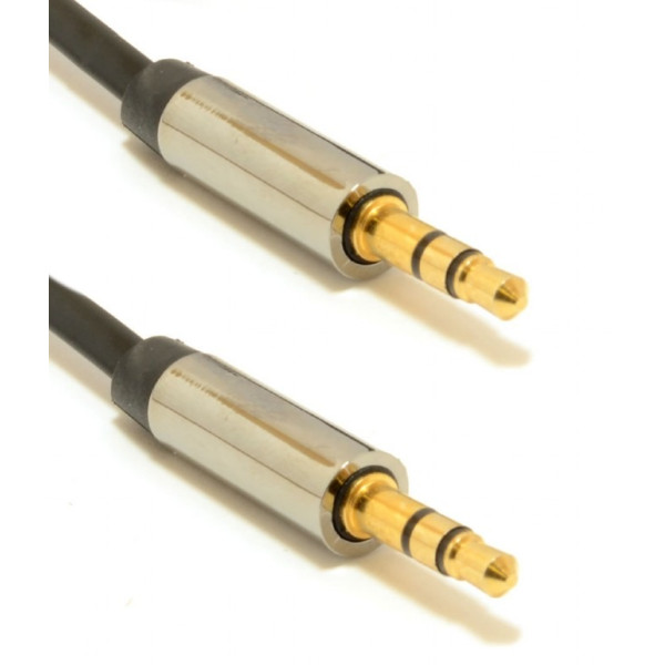 Audio cable 3.5mm -1m - Cablexpert CCAPB-444-1M, 3.5mm stereo plug to 3.5mm stereo plug,1 meter cable Audio cable 3.5mm -1m - Cablexpert CCAPB-444-1M, 3.5mm stereo plug to 3.5mm stereo plug,1 meter cable