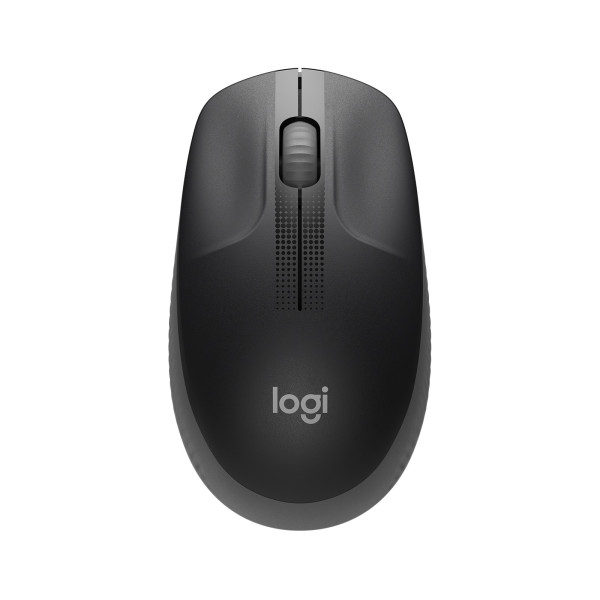 Logitech Wireless Mouse M190 Full-size - MID GREY - 2.4GHZ - EMEA - M190 Logitech Wireless Mouse M190 Full-size - MID GREY - 2.4GHZ - EMEA - M190