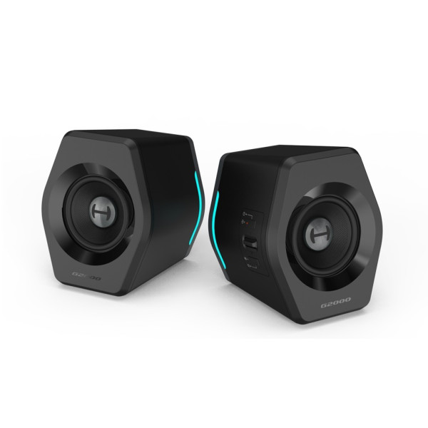 Колонки Игровые Edifier Gaming G2000 Black / 2x16W RMS / Bluetooth / RGB light Колонки Игровые Edifier Gaming G2000 Black / 2x16W RMS / Bluetooth / RGB light