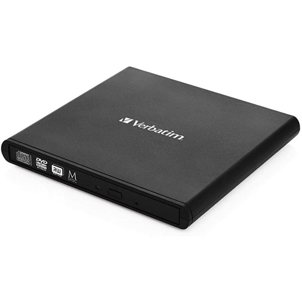 External Slimline CD/DVD Writer VERBATIM External Slimline CD/DVD Writer VERBATIM