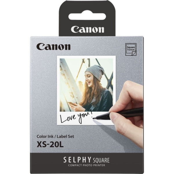 Фотобумага Canon XS-20L EU26 (Photo Paper 72x85 mm (20 Sheets) + Ink Set) Фотобумага Canon XS-20L EU26 (Photo Paper 72x85 mm (20 Sheets) + Ink Set)