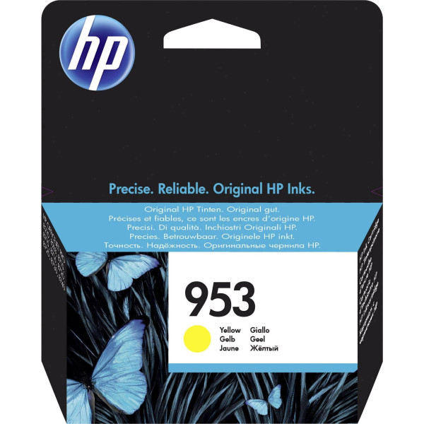 HP 953 (F6U14AE) Yellow Ink Cartridge; (for HP OfficeJet Pro 7720, 7730, 7740, 8710, 8720, 8725, 8728, 8730, 8740, 7740, 8218, 8715, 8718, 8719) HP 953 (F6U14AE) Yellow Ink Cartridge; (for HP OfficeJet Pro 7720, 7730, 7740, 8710, 8720, 8725, 8728, 8730, 8740, 7740, 8218, 8715, 8718, 8719)