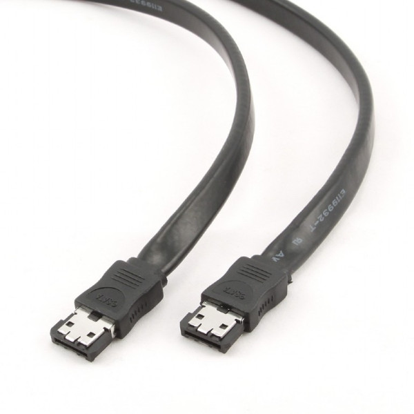ESATA to eSATA II data cable, 50cm, bulk package ESATA to eSATA II data cable, 50cm, bulk package