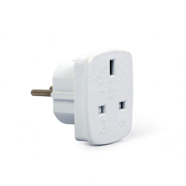 Gembird AC power adapter UK socket to EU schuko plug 7.5A Gembird AC power adapter UK socket to EU schuko plug 7.5A