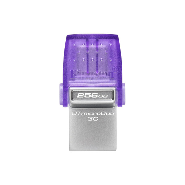 Flash Drive USB-C/A Kingston DataTraveler microDuo 3C / 256GB / 200 MByte/s Flash Drive USB-C/A Kingston DataTraveler microDuo 3C / 256GB / 200 MByte/s
