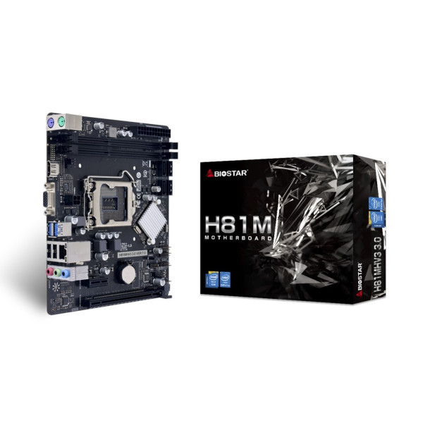 Placa de baza BIOSTAR H81MHV3 3.0 / Socket 1150 / Intel H81/ mATX Placa de baza BIOSTAR H81MHV3 3.0 / Socket 1150 / Intel H81/ mATX