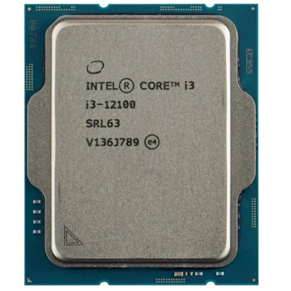 Procesor Intel Core i3-12100 / S1700 / 4C(4P+0Е)/8T / Tray Procesor Intel Core i3-12100 / S1700 / 4C(4P+0Е)/8T / Tray