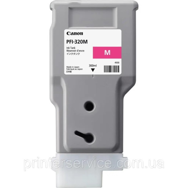 Ink Cartridge Canon PFI-320M, Magenta, 300ml for TM200 Ink Cartridge Canon PFI-320M, Magenta, 300ml for TM200