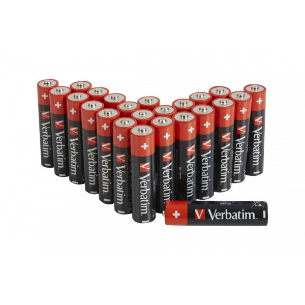 Verbatim Alcaline Battery AAA, 24pcs Pack (Box) Verbatim Alcaline Battery AAA, 24pcs Pack (Box)