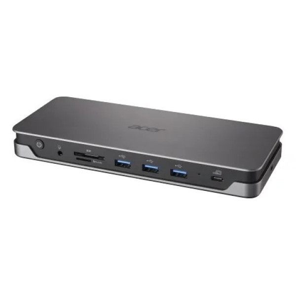Док-станция Acer ADK230/ 2x HDMI/ 1x DP/ 2x USB-C 3.2 gen 1/ 3xUSB-A 3.2 gen1 / RJ-45/ SD Card Reader/ 100W Док-станция Acer ADK230/ 2x HDMI/ 1x DP/ 2x USB-C 3.2 gen 1/ 3xUSB-A 3.2 gen1 / RJ-45/ SD Card Reader/ 100W