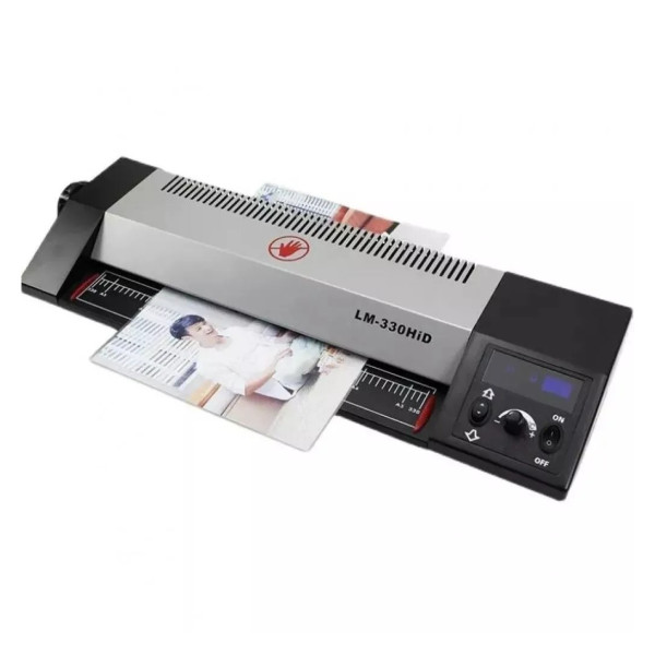 Qsmile LM330iDX A3, Black, Rollers: 2(hot shoe), Reverse, Input width: 330 mm,Speed: 55 cm/min, Min Film thickness: 160(2*80) microns, Max. film thickness Qsmile LM330iDX A3, Black, Rollers: 2(hot shoe), Reverse, Input width: 330 mm,Speed: 55 cm/min, Min Film thickness: 160(2*80) microns, Max. film thickness