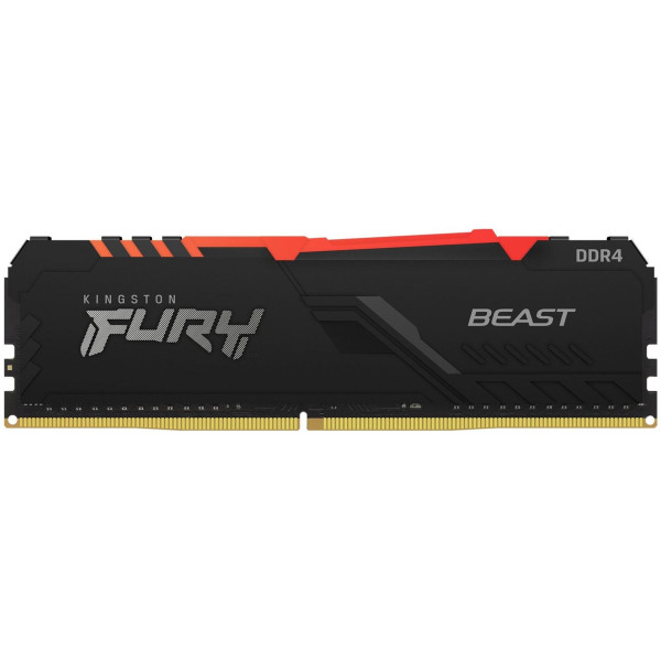Memorie operativa Kingston FURY® Beast DDR4 RGB 3200 MHz 16GB Memorie operativa Kingston FURY® Beast DDR4 RGB 3200 MHz 16GB