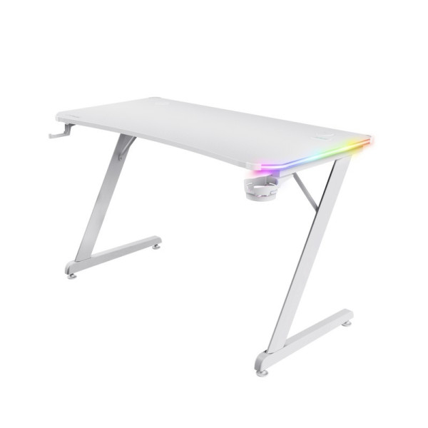 Игровой RGB-Стол Trust GXT 709W LUMINUS, White Игровой RGB-Стол Trust GXT 709W LUMINUS, White