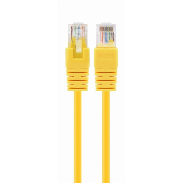 UTP Cat.5e Patch cord, 0.5m, Yellow UTP Cat.5e Patch cord, 0.5m, Yellow