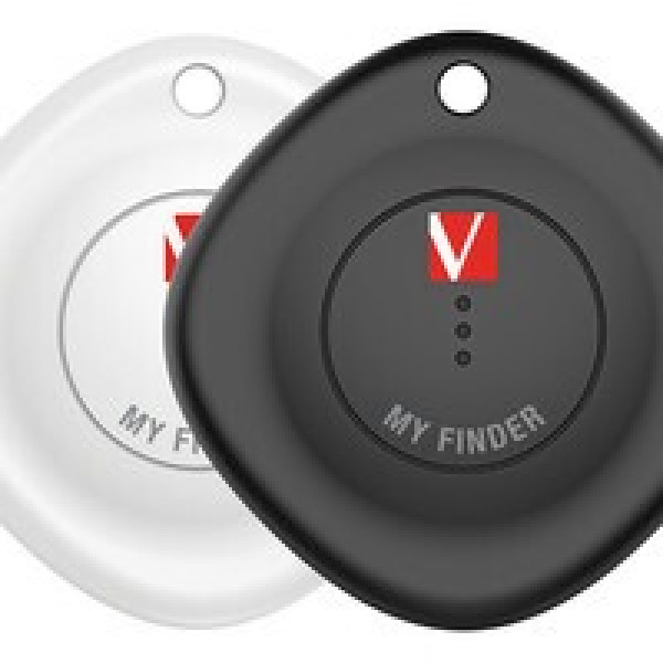 Bluetooth Tracker VERBATIM My Finder 2 Pack, Black & White Bluetooth Tracker VERBATIM My Finder 2 Pack, Black & White