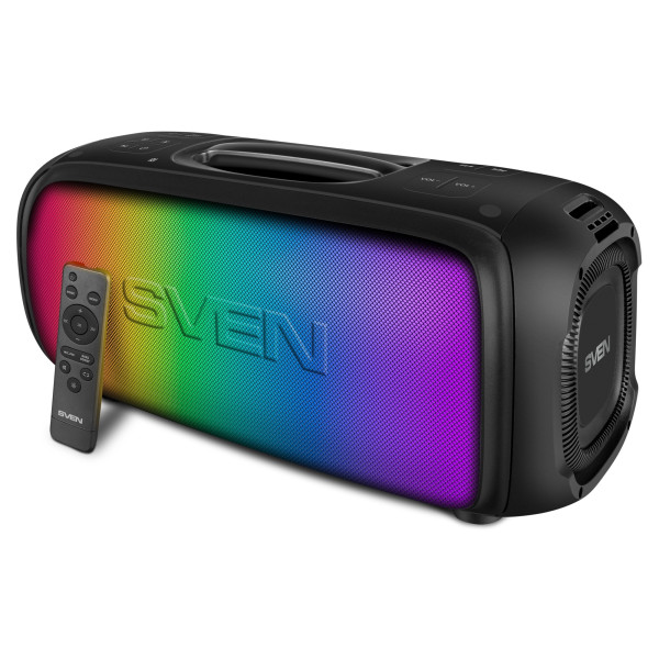 Boxa portabila SVEN PS-860 Black / 100W / Bluetooth / NFC / FM tuner / USB / microSD Boxa portabila SVEN PS-860 Black / 100W / Bluetooth / NFC / FM tuner / USB / microSD