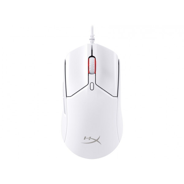 Мышь для игр HYPERX Pulsefire Haste 2, Белая, Ультралегкий дизайн, 400–26000 DPI, 4 настройки DPI