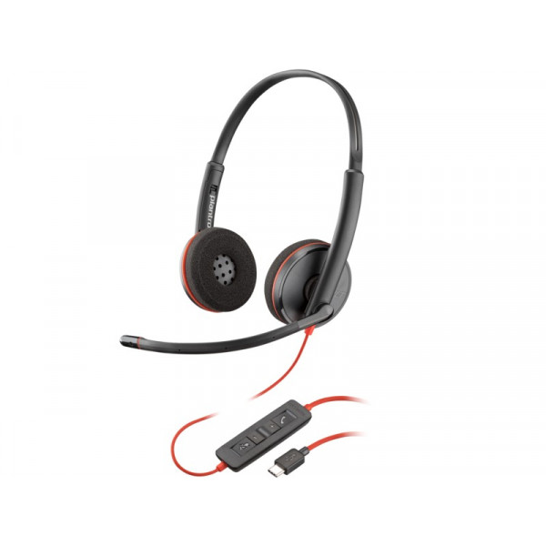 Наушники Poly Blackwire 3220 / USB-C/A / Black Наушники Poly Blackwire 3220 / USB-C/A / Black