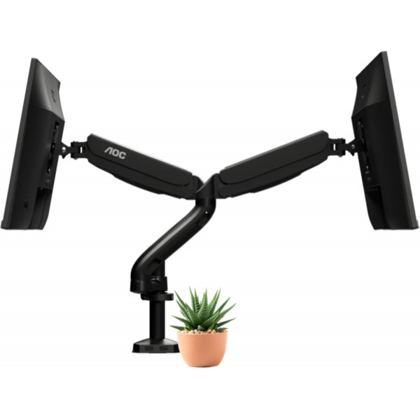 Braț pentru 2 monitoare 13”-31.5” AOC AD110D0 Negru