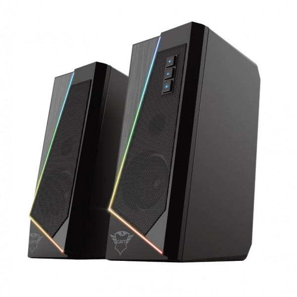 Boxe iluminate Trust Gaming GXT 609 Zoxa RGB, 12W, Negru