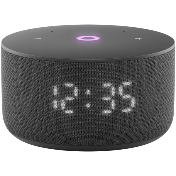 Умная колонка Yandex Station MINI 3 с Алисой, Черная, с LED-дисплеем, Центр Умного Дома