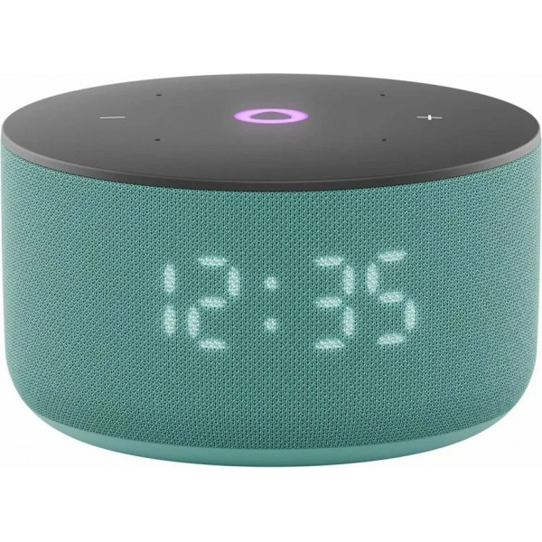 Умная колонка (YNDX-00027TRQ) Yandex Station MINI 3 с Алисой, бирюзовая, LED дисплей, умный центр управления домом