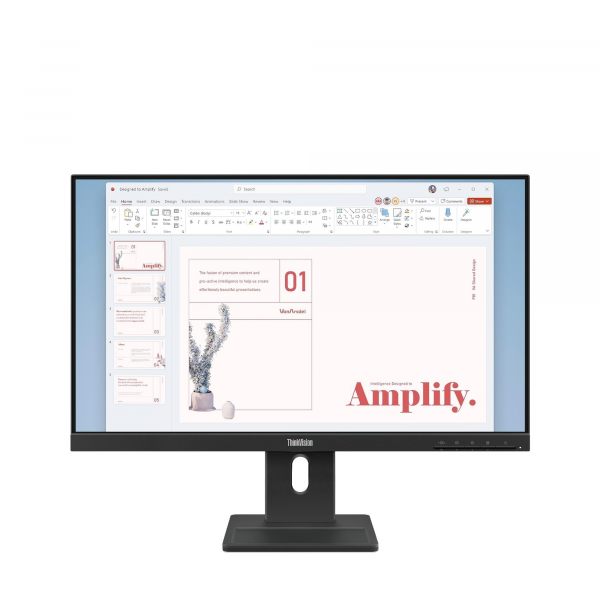 23.8” Monitor Lenovo ThinkVision E24-40 / 4ms / Black 23.8” Monitor Lenovo ThinkVision E24-40 / 4ms / Black