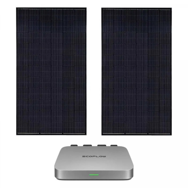Ecoflow PowerStream Micro Inverter 800W + 2x 400W Mono Solar Panel Ecoflow PowerStream Micro Inverter 800W + 2x 400W Mono Solar Panel