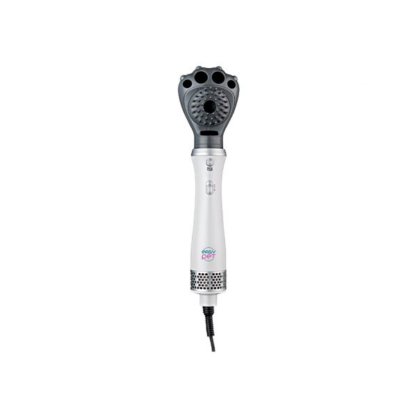2 в 1 фен-щетка Easy Pet IMPBY812P / 2 temperatures: 40°C and 60°C / 400W / White
