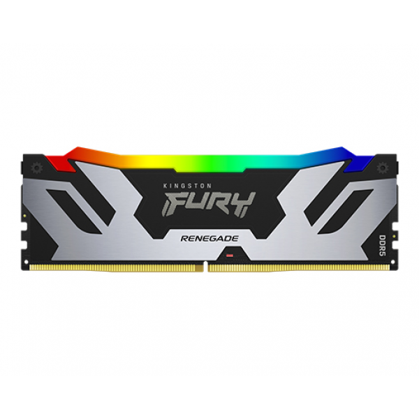 Оперативная память CUDIMM DDR5-8400 24GB Kingston FURY Renegade Silver RGB