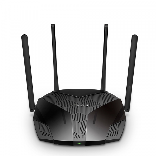 Wi-Fi роутер MERCUSYS MR70X / AC1800 Dual Band / Wi-Fi6 / Gigabit / 1WAN+2LAN / 4 external antennas