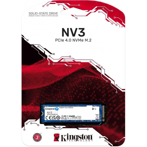 M.2 NVMe SSD Kingston NV3 4.0TB (SNV3S/4000G)