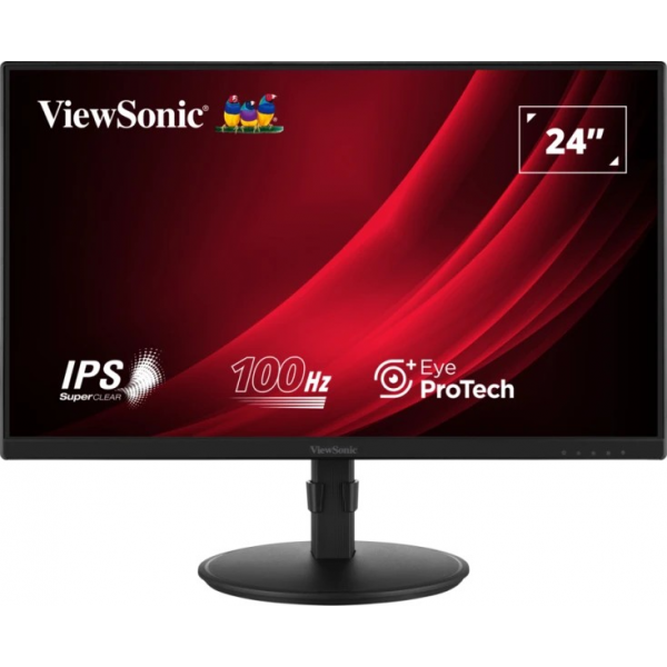 23.8” Монитор VIEWSONIC VA2408-HDJ/ 1ms/ 100 Hz/ Black